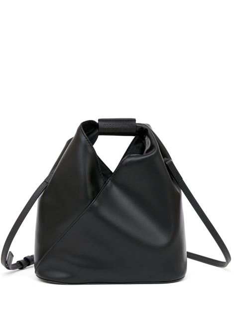 Borsa tote Japanese hobo in nero Mm6 maison margiela  - donna MM6 MAISON MARGIELA | Borse tote | SB6WD0026P4313T8013